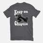 Keep On Chaplin-Womens-Fitted-Tee-jasesa