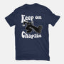 Keep On Chaplin-Womens-Fitted-Tee-jasesa