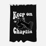 Keep On Chaplin-None-Polyester-Shower Curtain-jasesa