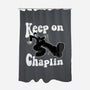 Keep On Chaplin-None-Polyester-Shower Curtain-jasesa