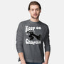 Keep On Chaplin-Mens-Long Sleeved-Tee-jasesa