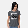 Keep On Chaplin-Womens-Basic-Tee-jasesa