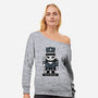 Jack The Nutcracker-Womens-Off Shoulder-Sweatshirt-krisren28