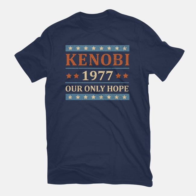 Our Only Hope-Womens-Fitted-Tee-kg07