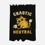 Chaotic Cat-None-Polyester-Shower Curtain-kg07