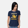 Chaotic Cat-Womens-Basic-Tee-kg07