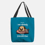 I Am Already Tired Tomorrow-None-Basic Tote-Bag-fanfabio