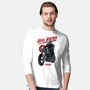 Dark Side Biker-Mens-Long Sleeved-Tee-spoilerinc