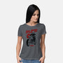 Dark Side Biker-Womens-Basic-Tee-spoilerinc