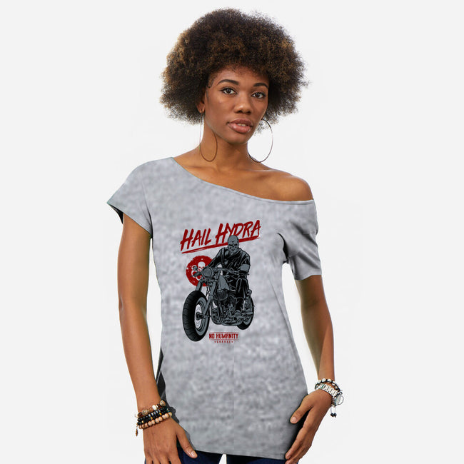 Dark Side Biker-Womens-Off Shoulder-Tee-spoilerinc