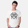 Cat Rorschach Test-Mens-Basic-Tee-tobefonseca