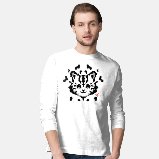 Cat Rorschach Test-Mens-Long Sleeved-Tee-tobefonseca