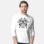 Cat Rorschach Test-Mens-Long Sleeved-Tee-tobefonseca