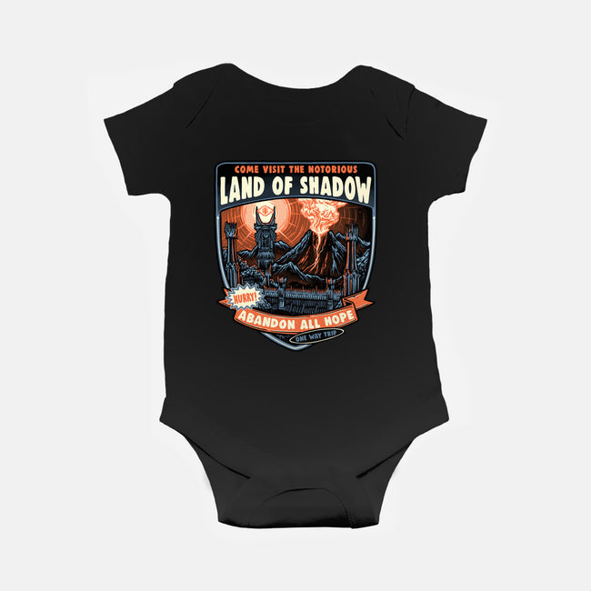 Land Of Shadow-Baby-Basic-Onesie-glitchygorilla