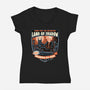 Land Of Shadow-Womens-V-Neck-Tee-glitchygorilla