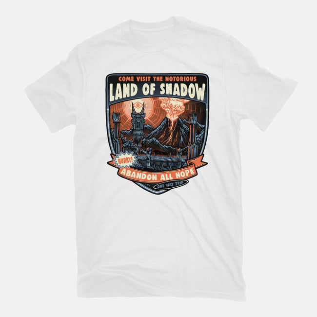 Land Of Shadow-Unisex-Basic-Tee-glitchygorilla