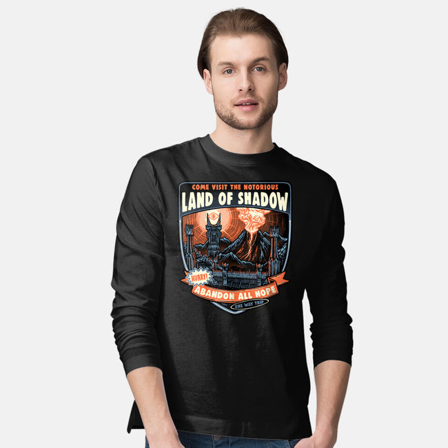 Land Of Shadow-Mens-Long Sleeved-Tee-glitchygorilla