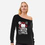 Join Me In The Woods-Womens-Off Shoulder-Sweatshirt-Arinesart