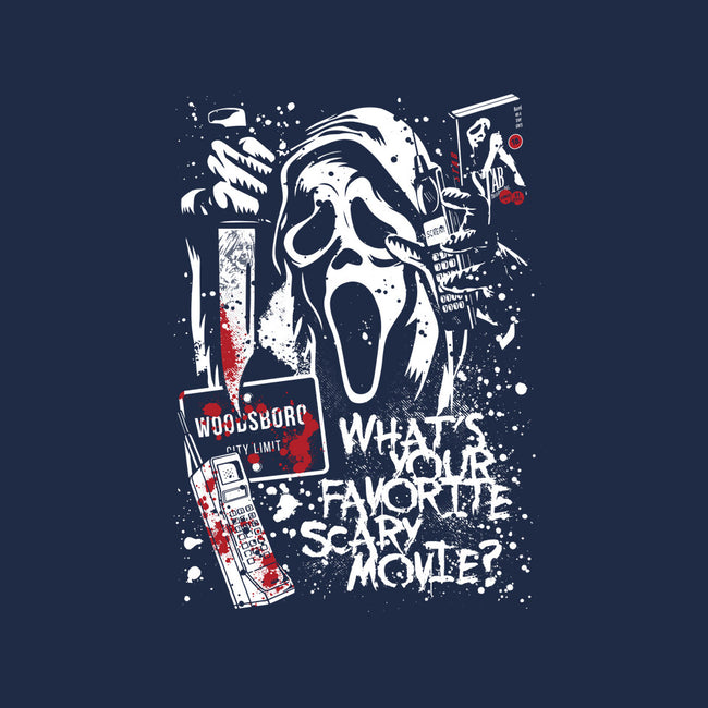 Favorite Scary Movie-Mens-Heavyweight-Tee-Arinesart