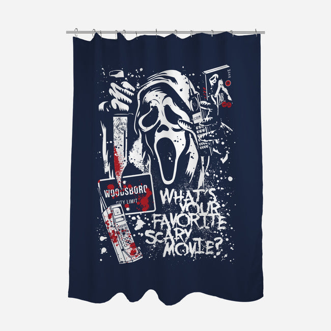 Favorite Scary Movie-None-Polyester-Shower Curtain-Arinesart