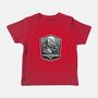 Woodsboro Badge-Baby-Basic-Tee-CarloJ1956