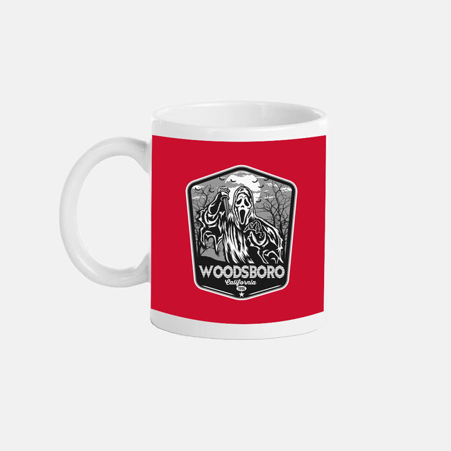 Woodsboro Badge-None-Mug-Drinkware-CarloJ1956