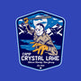 Camp Crystal Lake Badge-None-Stretched-Canvas-CarloJ1956