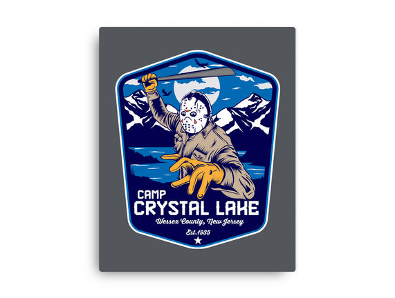 Camp Crystal Lake Badge