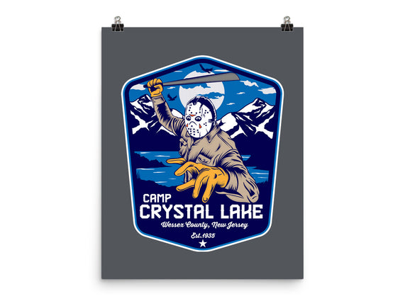 Camp Crystal Lake Badge