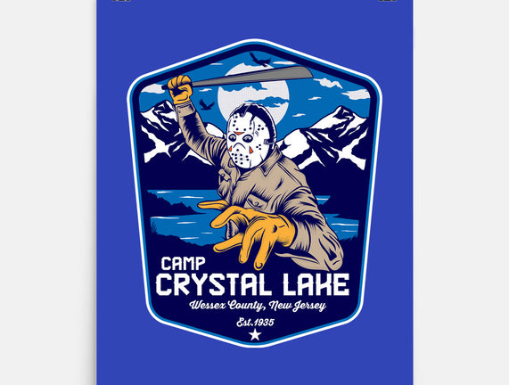 Camp Crystal Lake Badge