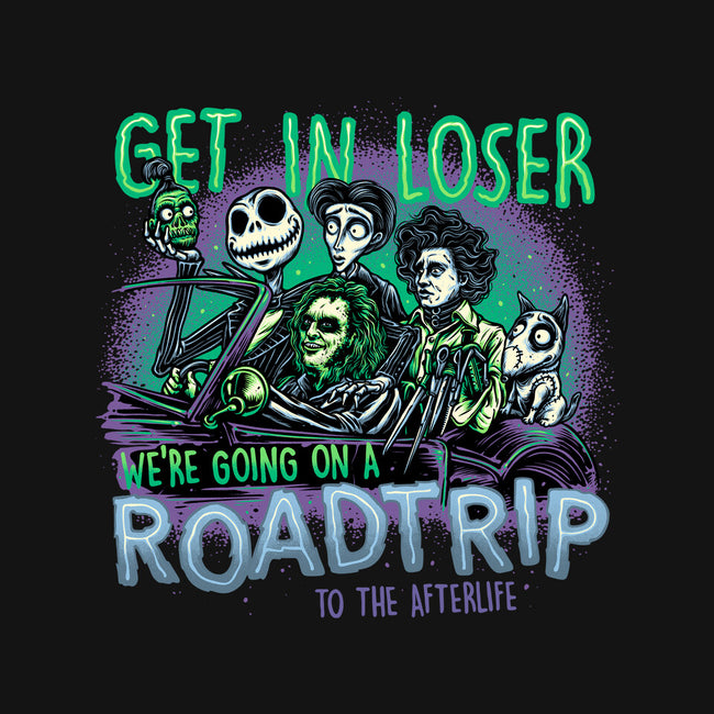 Road Trip To The Afterlife-Mens-Heavyweight-Tee-glitchygorilla