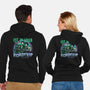 Road Trip To The Afterlife-Unisex-Zip-Up-Sweatshirt-glitchygorilla