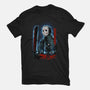 Attack Of Voorhees-Womens-Fitted-Tee-hypertwenty