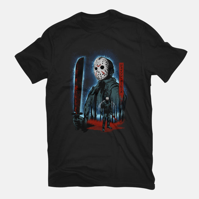 Attack Of Voorhees-Womens-Basic-Tee-hypertwenty