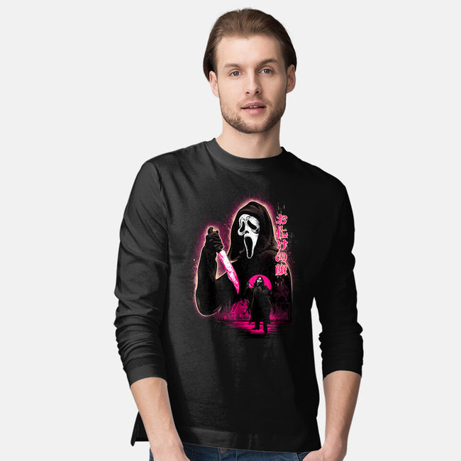 Attack Of Ghostface-Mens-Long Sleeved-Tee-hypertwenty