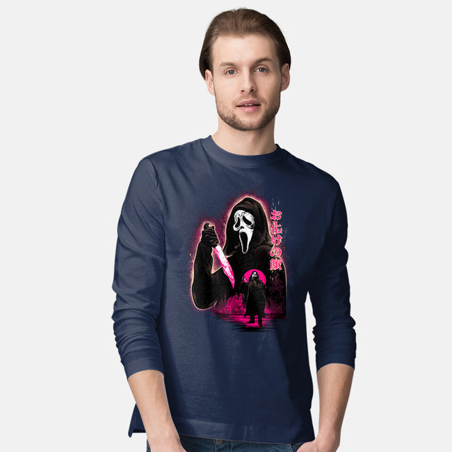 Attack Of Ghostface-Mens-Long Sleeved-Tee-hypertwenty