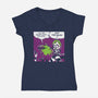 Babyjuice Slap-Womens-V-Neck-Tee-estudiofitas