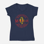 Mordor Souvenir-Womens-V-Neck-Tee-estudiofitas