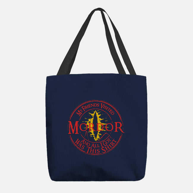 Mordor Souvenir-None-Basic Tote-Bag-estudiofitas