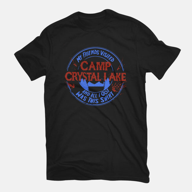 Camp Crystal Lake Souvenir-Youth-Basic-Tee-estudiofitas