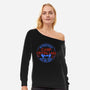 Camp Crystal Lake Souvenir-Womens-Off Shoulder-Sweatshirt-estudiofitas