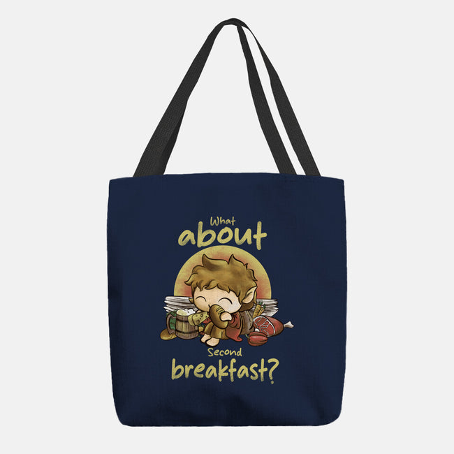 What About Second Breakfast-None-Basic Tote-Bag-fanfabio