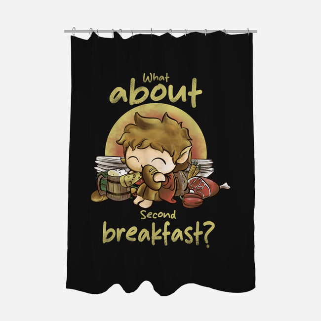 What About Second Breakfast-None-Polyester-Shower Curtain-fanfabio