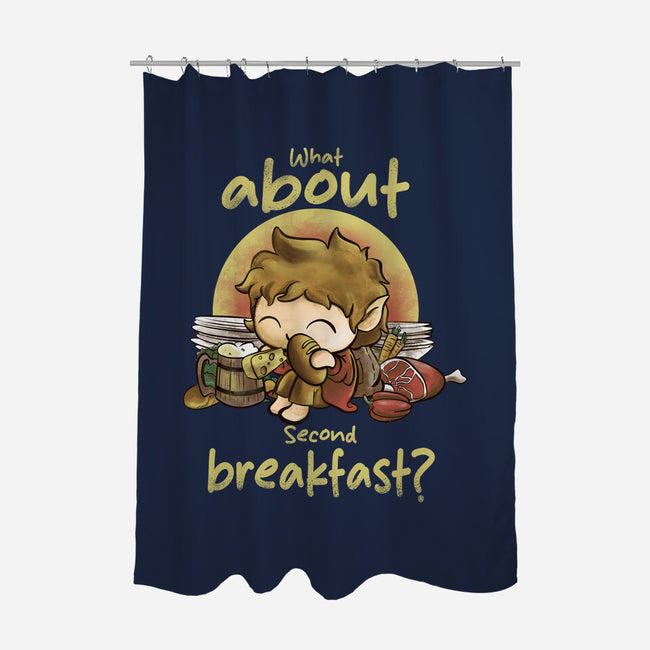 What About Second Breakfast-None-Polyester-Shower Curtain-fanfabio