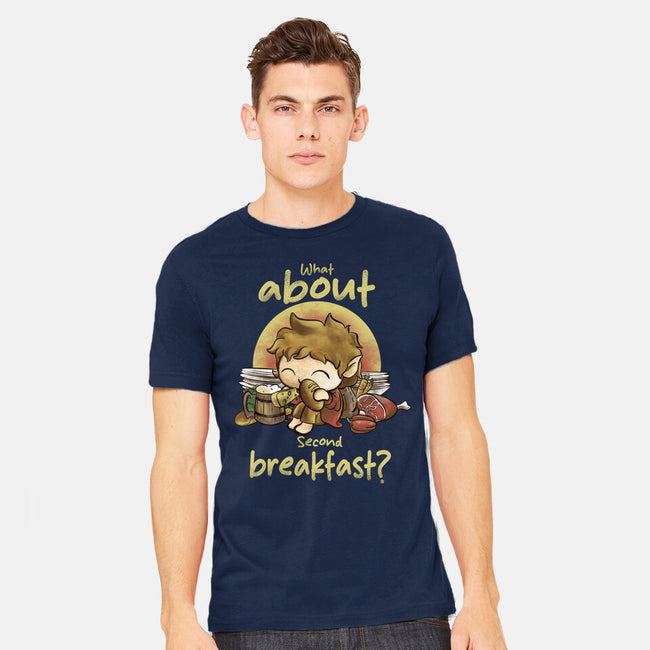 What About Second Breakfast-Mens-Heavyweight-Tee-fanfabio