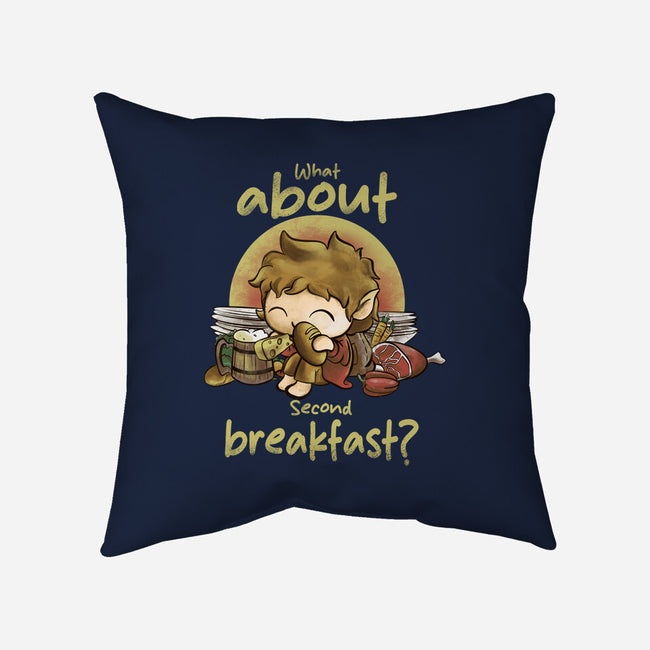 What About Second Breakfast-None-Removable Cover w Insert-Throw Pillow-fanfabio