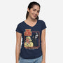 Cinematography-Womens-V-Neck-Tee-Claudia