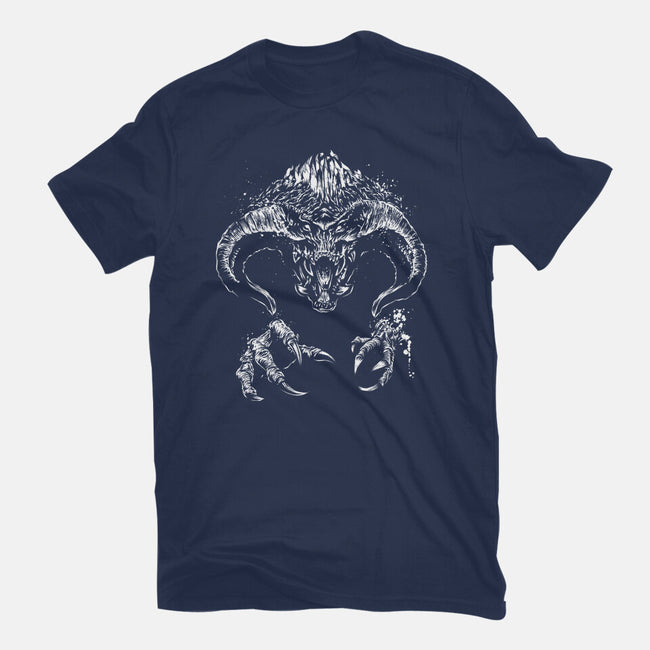 Demon Behind The Shadows-Mens-Premium-Tee-DrMonekers