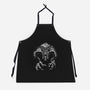 Demon Behind The Shadows-Unisex-Kitchen-Apron-DrMonekers