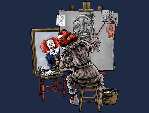 Triple Clown Portrait